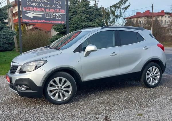 Opel Mokka cena 40999 przebieg: 178000, rok produkcji 2015 z Piastów małe 667
